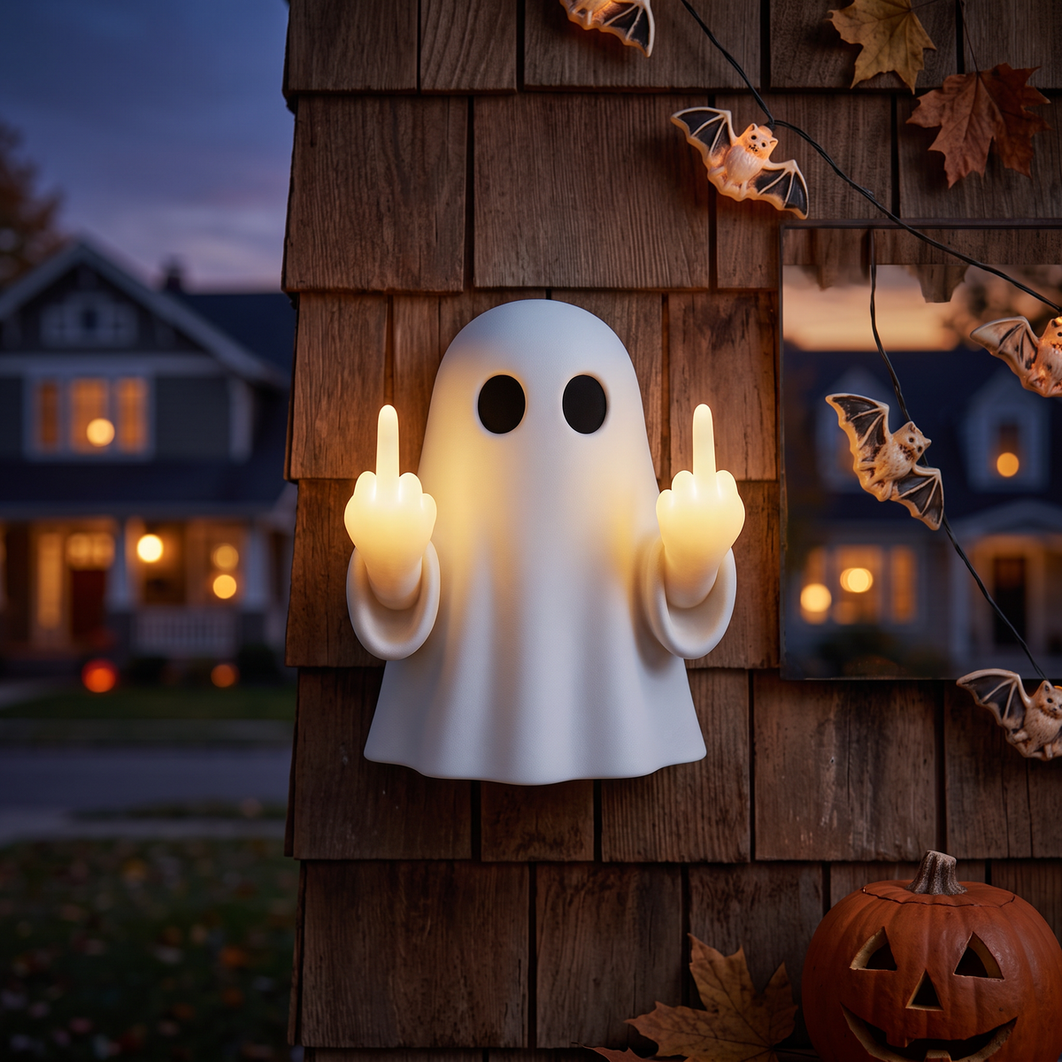 Glowing Naughty Ghost